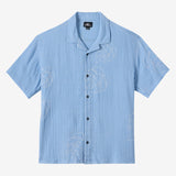Pipeline Rodeo Monstera Shirt - Blue Glass | O'Neill