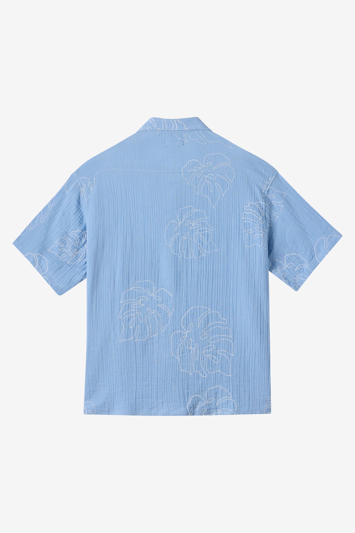 Pipeline Rodeo Monstera Shirt - Blue Glass | O'Neill