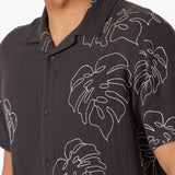 Pipeline Rodeo Monstera Shirt - Phantom | O'Neill