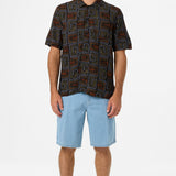 Relaxed Woven Camp Shirt
