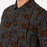 Relaxed Woven Camp Shirt