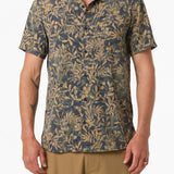 TRVLR Perforated Printed Standard Fit Shirt - Black | O'Neill