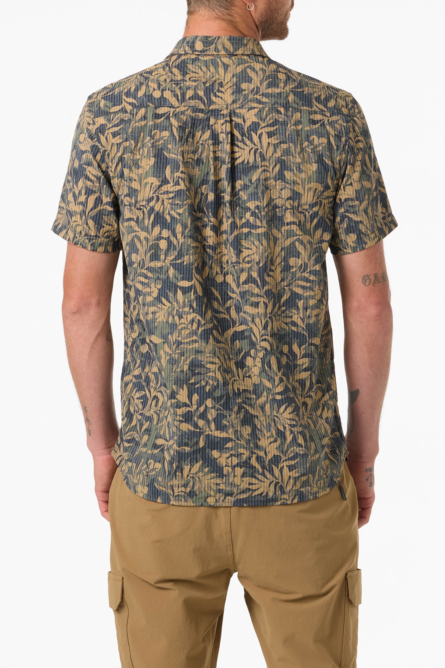 TRVLR Perforated Printed Standard Fit Shirt - Black | O'Neill