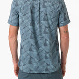 TRVLR Perforated Printed Standard Fit Shirt - Dark Slate | O'Neill