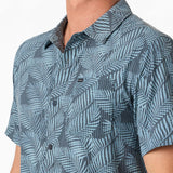 TRVLR Perforated Printed Standard Fit Shirt - Dark Slate | O'Neill