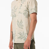 TRVLR Perforated Printed Standard Fit Shirt - Lt Khaki | O'Neill