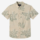 TRVLR Perforated Printed Standard Fit Shirt - Lt Khaki | O'Neill