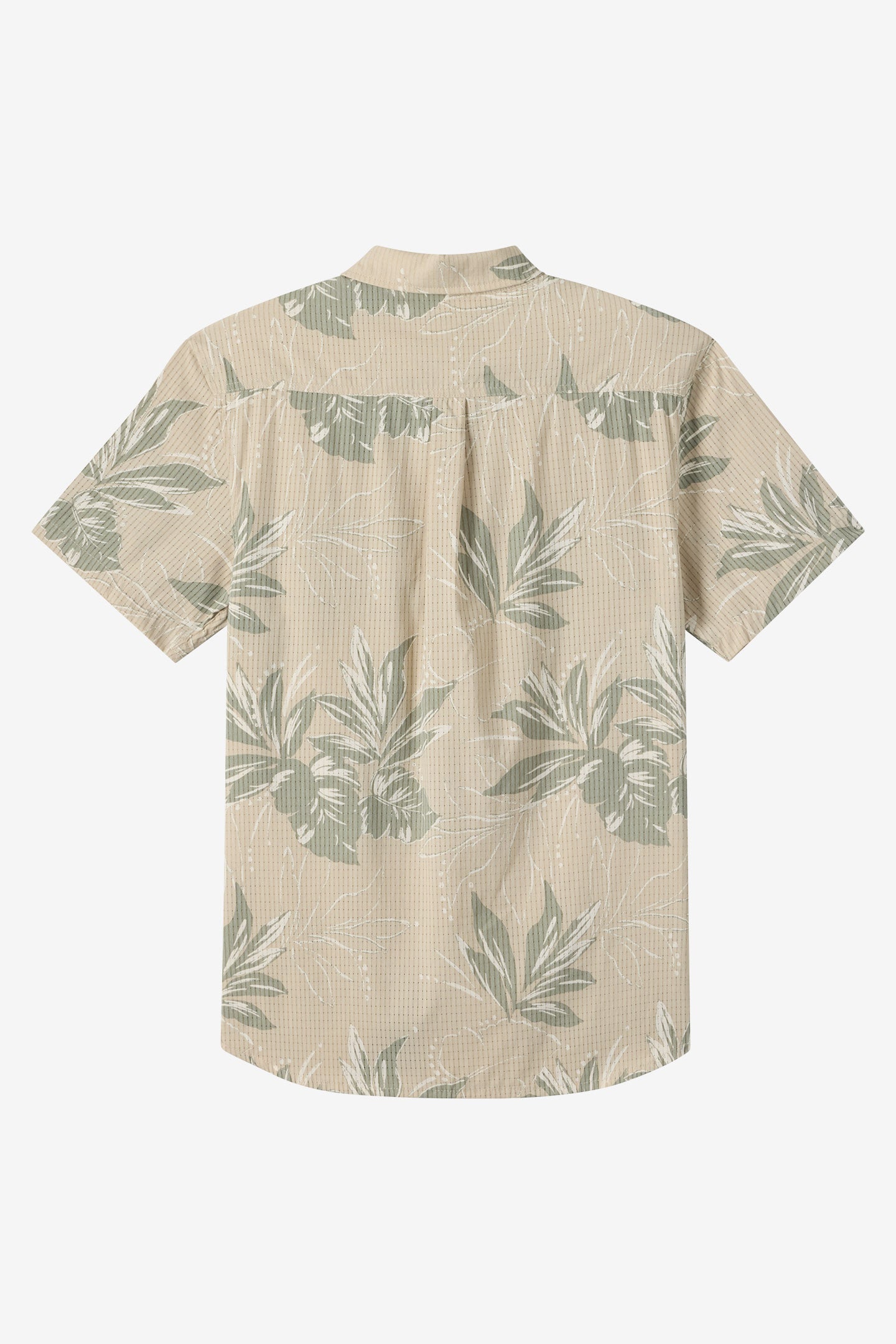 TRVLR Perforated Printed Standard Fit Shirt - Lt Khaki | O'Neill
