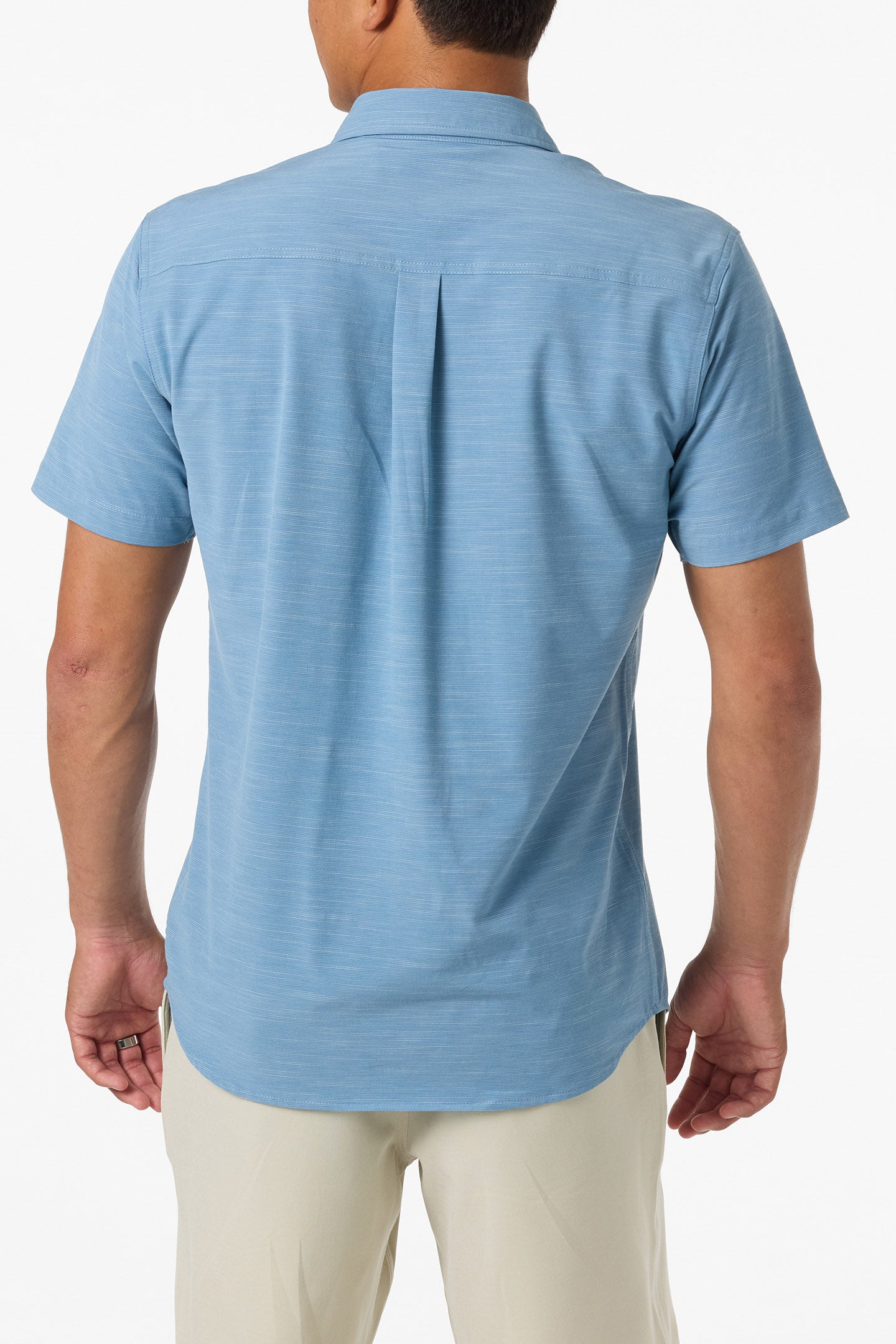 Upf Slub Solid Standard Fit Shirt - Captain's Blue | O'Neill
