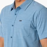 UPF Slub Solid Standard Fit Shirt - Captain'S Blue | O'Neill
