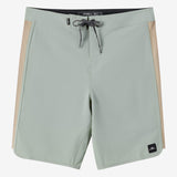Hyperfreak Blindside Scallop 19" Boardshorts - Seagrass | O'Neill