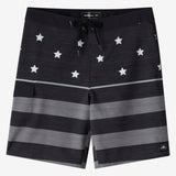 Lennox USA 20" Boardshorts - Black | O'Neill