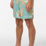 Hermosa Elastic Waist Lined 17" Swim Trunks