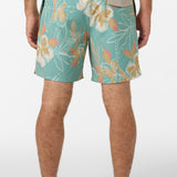 Hermosa Elastic Waist Lined 17" Swim Trunks