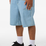 O'Riginals Dockside Denim Utility 21" Shorts - Washed Indigo | O'Neill