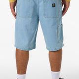 O'Riginals Dockside Denim Utility 21" Shorts - Washed Indigo | O'Neill