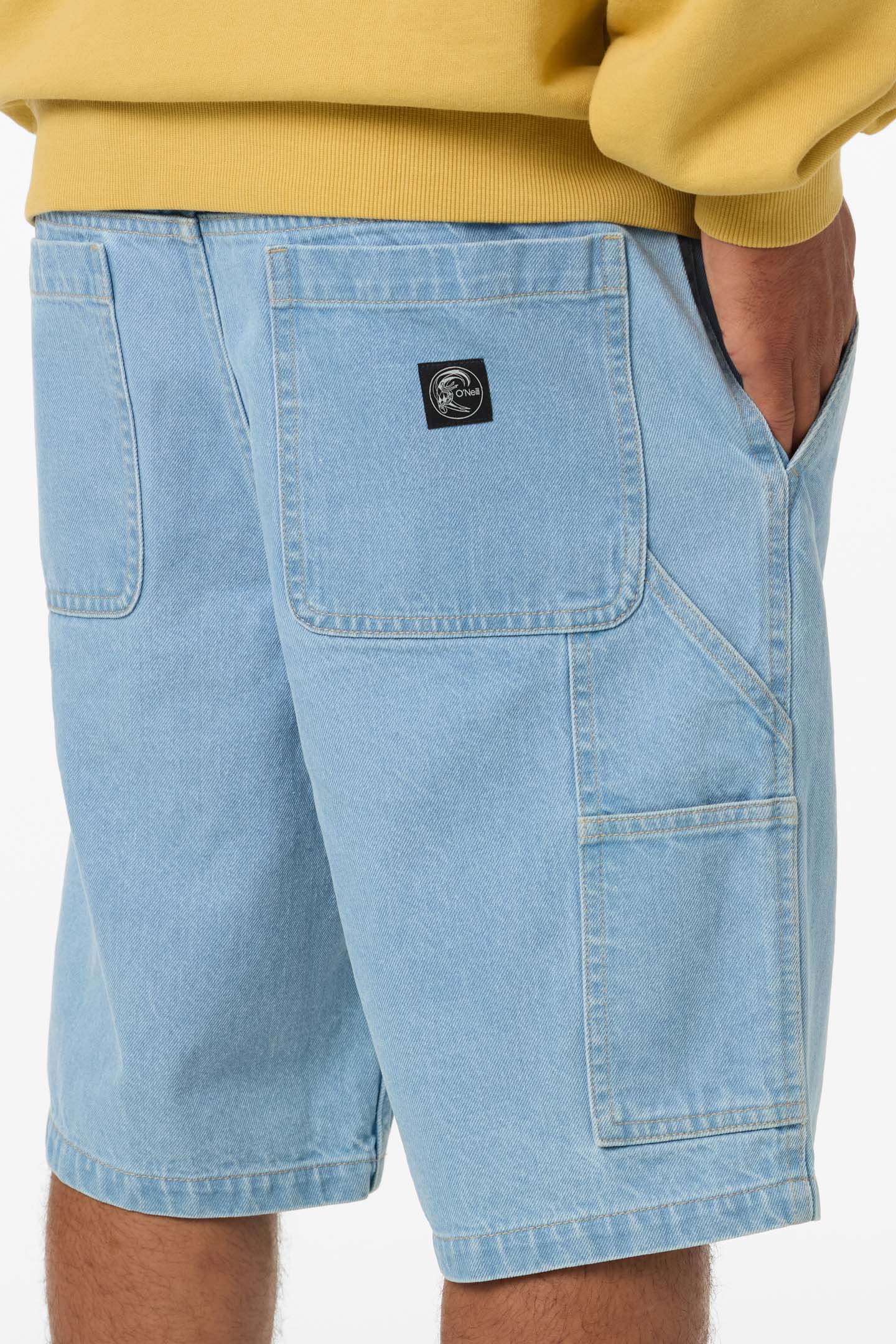 O'Riginals Dockside Denim Utility 21" Shorts - Washed Indigo | O'Neill
