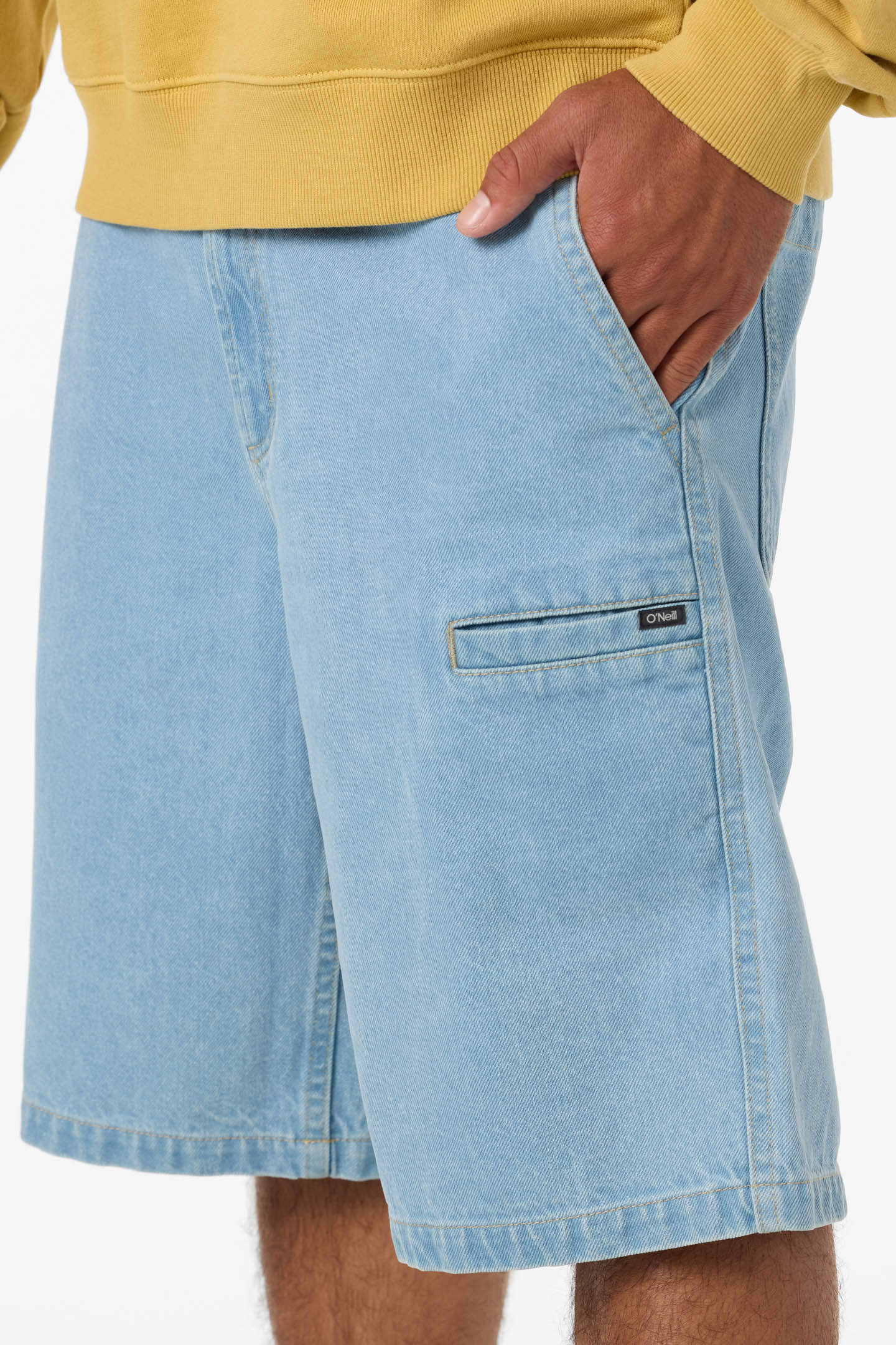 O'Riginals Dockside Denim Utility 21" Shorts - Washed Indigo | O'Neill