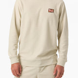 Bavaro Solid Crew Neck Fleece - Lt Khaki | O'Neill