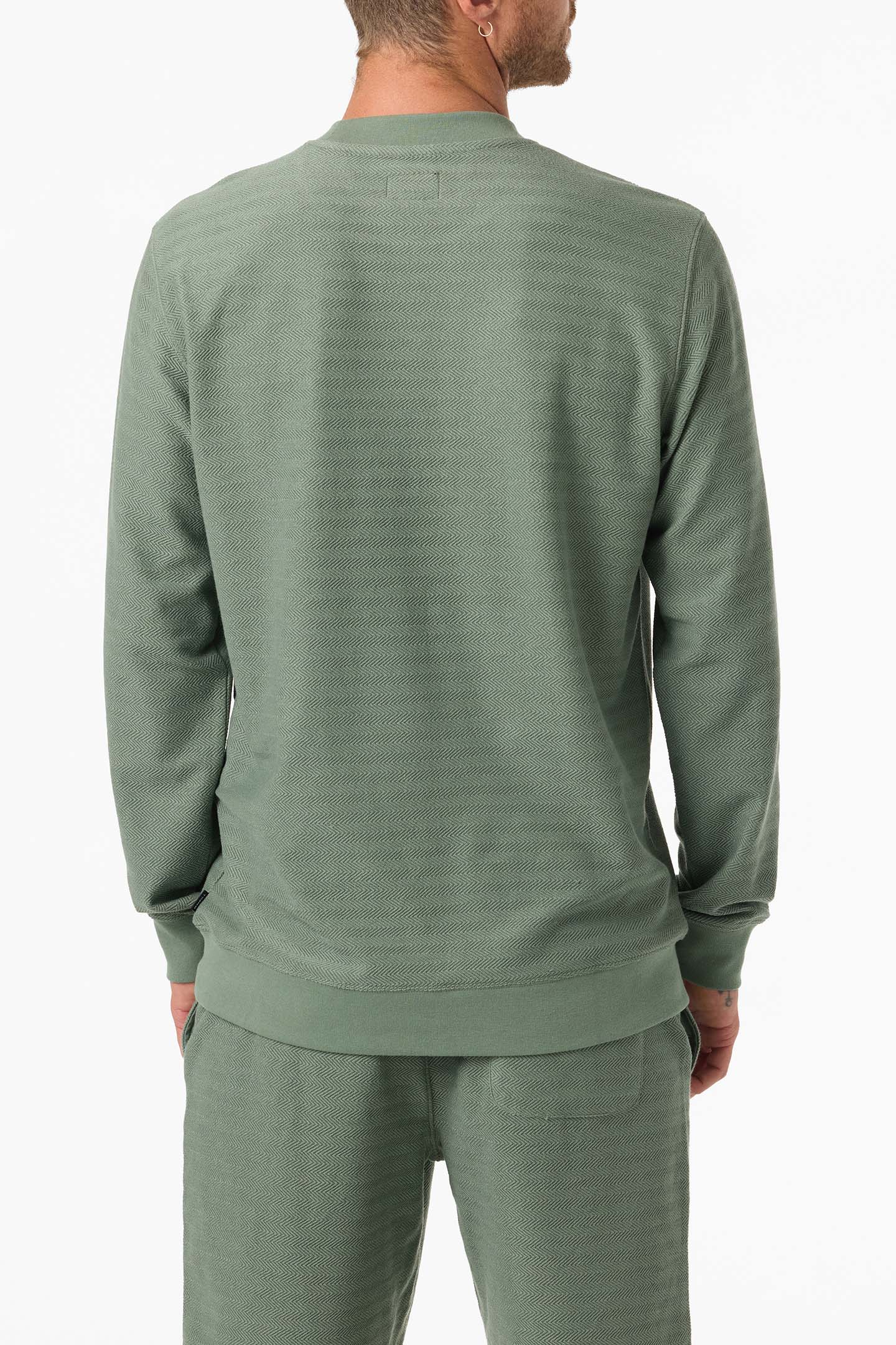 Bavaro Solid Crew Neck Fleece - Sage | O'Neill