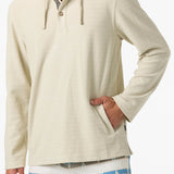 Bavaro Solid Poncho Pullover Fleece - Lt Khaki | O'Neill