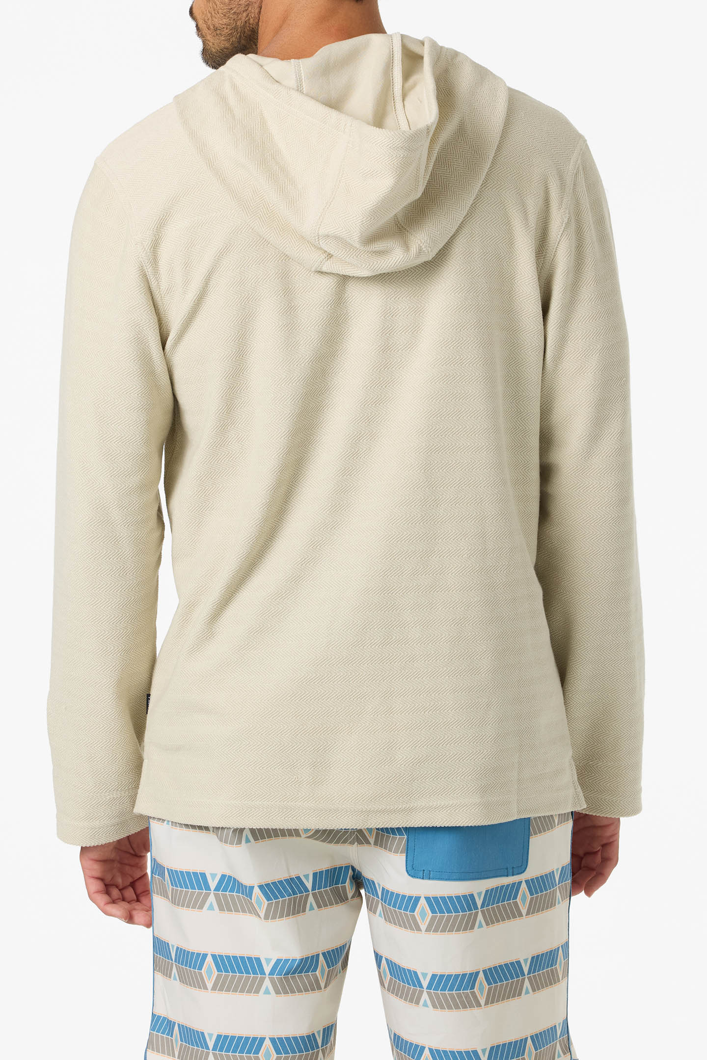 Bavaro Solid Poncho Pullover Fleece - Lt Khaki | O'Neill