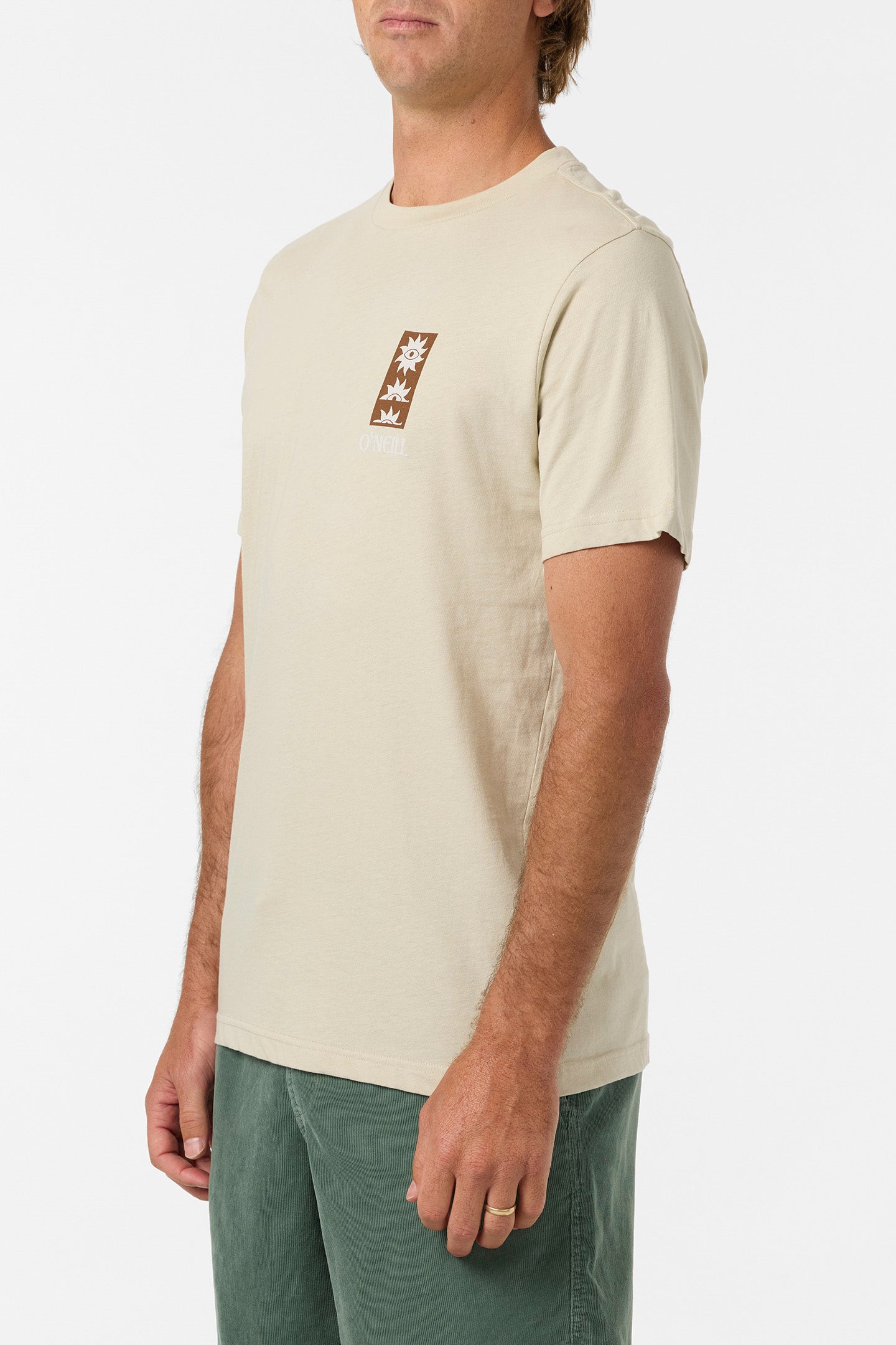 Elsinore Classic Tee - Lt Khaki | O'Neill