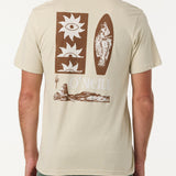 Elsinore Classic Tee - Lt Khaki | O'Neill
