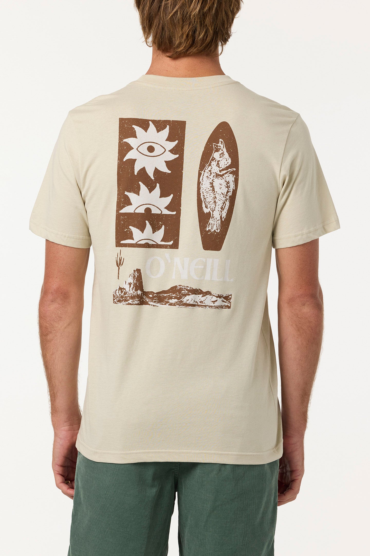 Elsinore Classic Tee - Lt Khaki | O'Neill