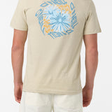 Twisted Flowers Classic Tee - Lt Khaki | O'Neill