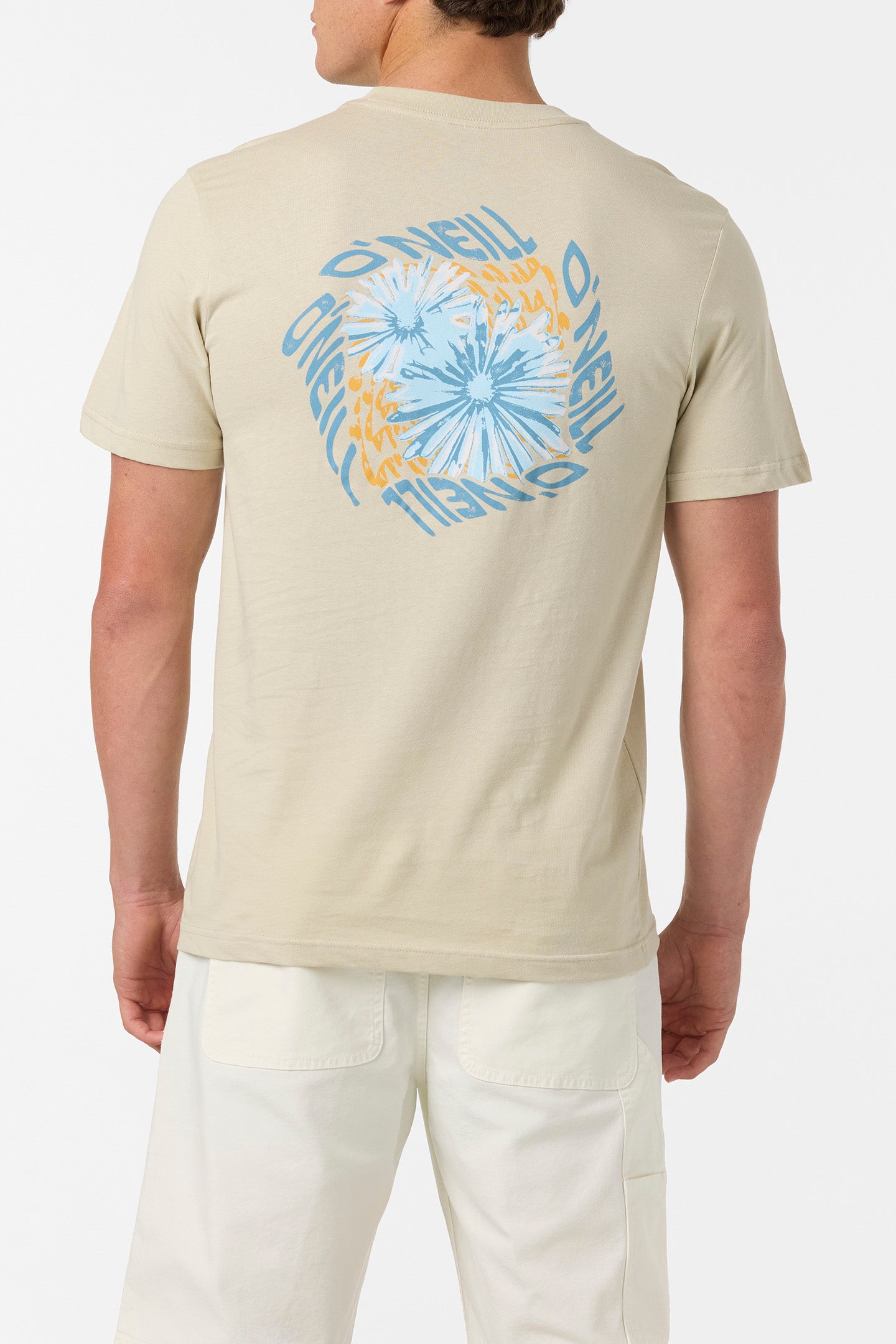 Twisted Flowers Classic Tee - Lt Khaki | O'Neill