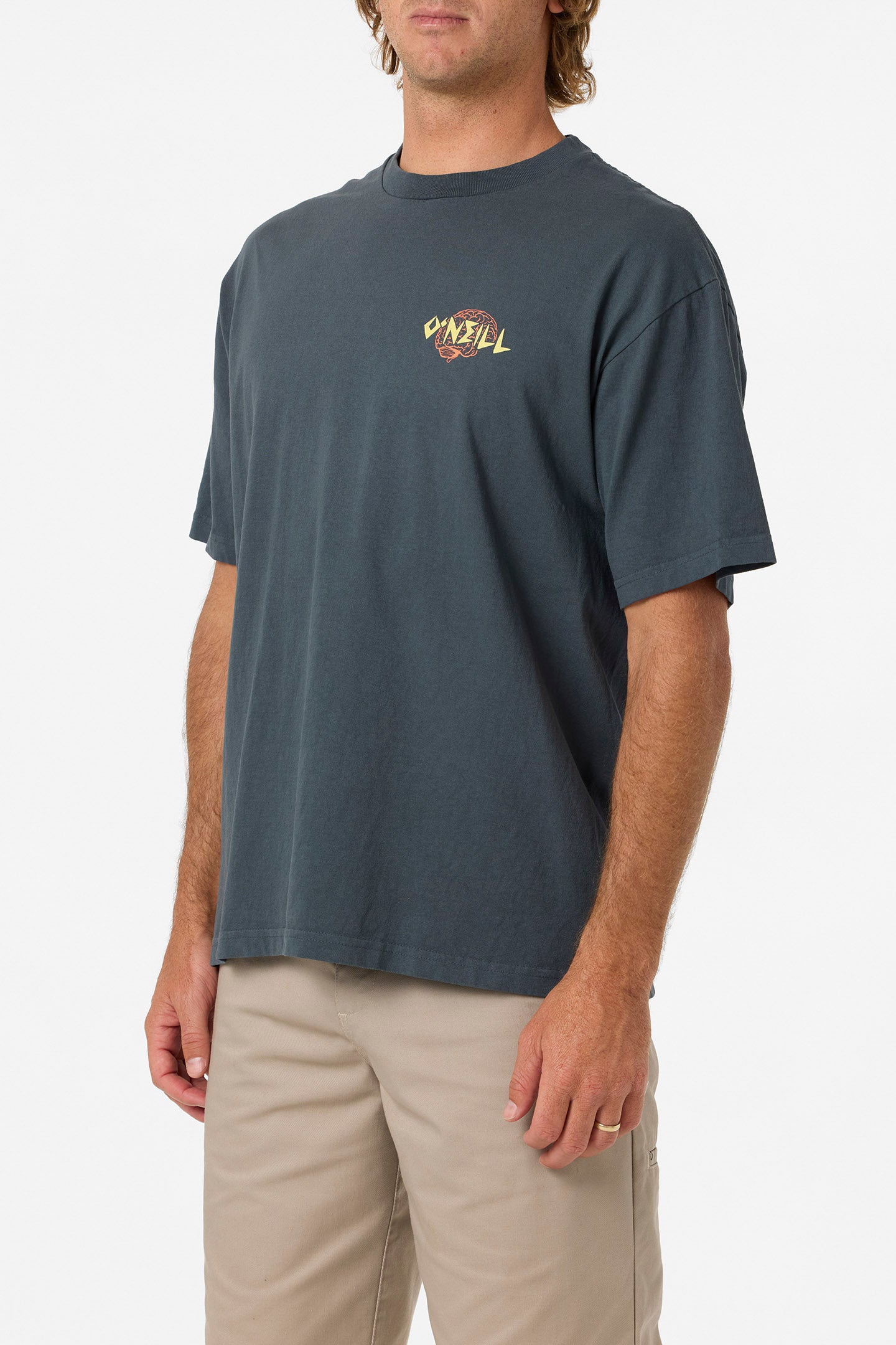 Micro Brain Boxy Tee - Dark Shadow | O'Neill