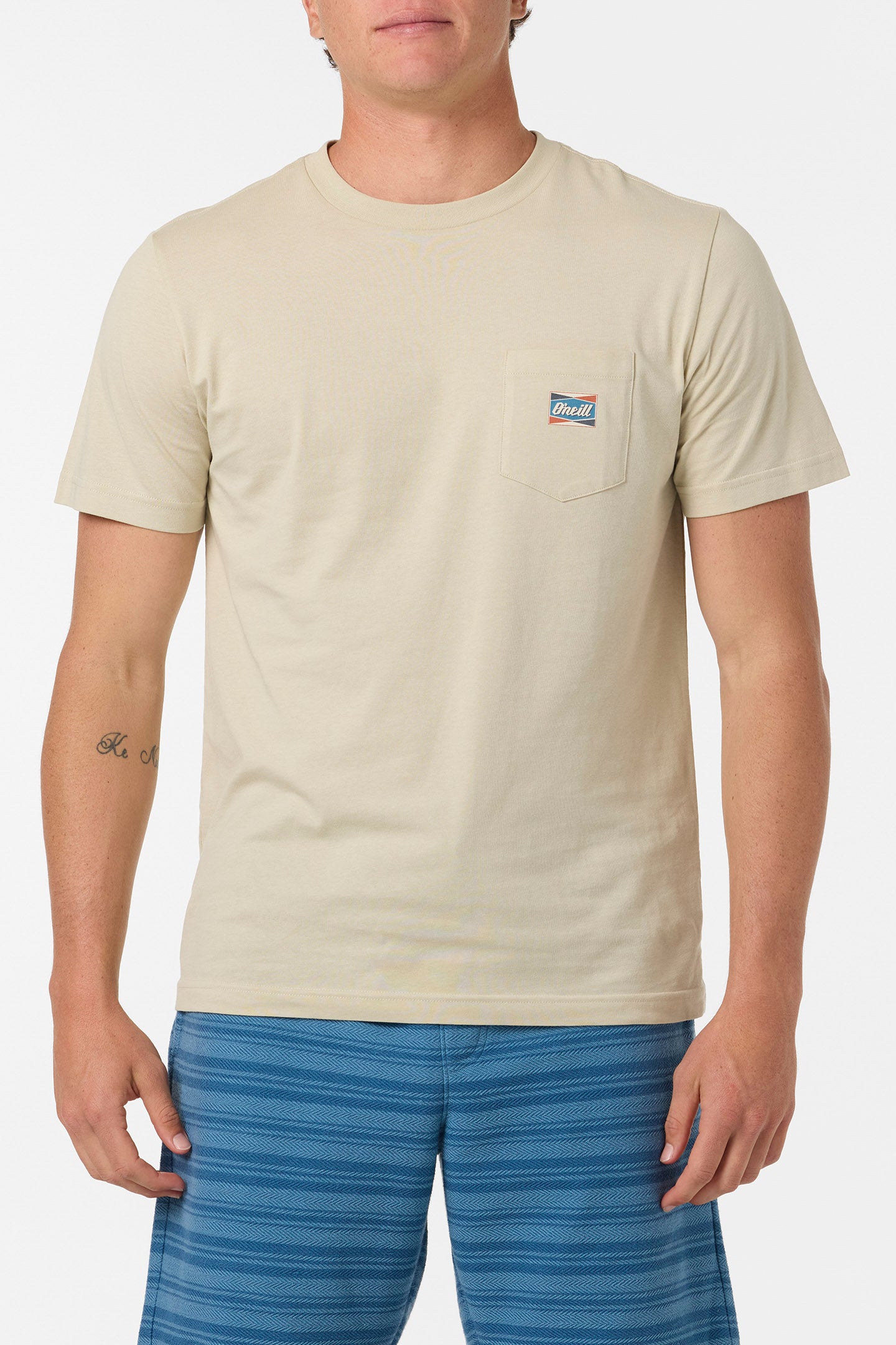 Sheet Classic Pocket Tee - Lt Khaki | O'Neill