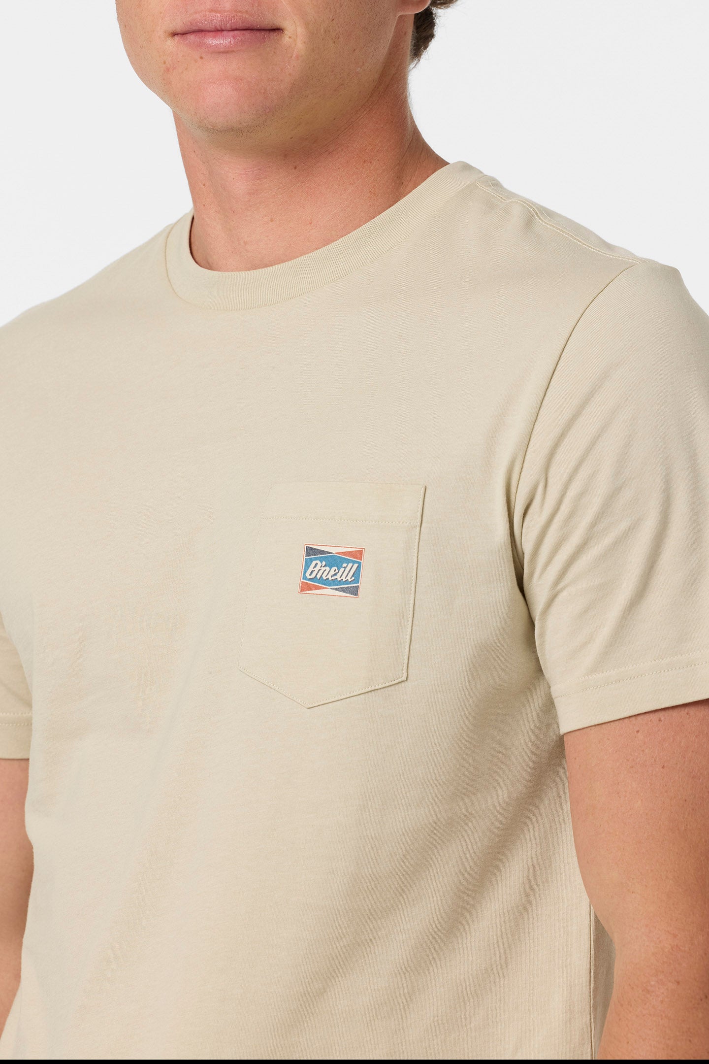 Sheet Classic Pocket Tee - Lt Khaki | O'Neill