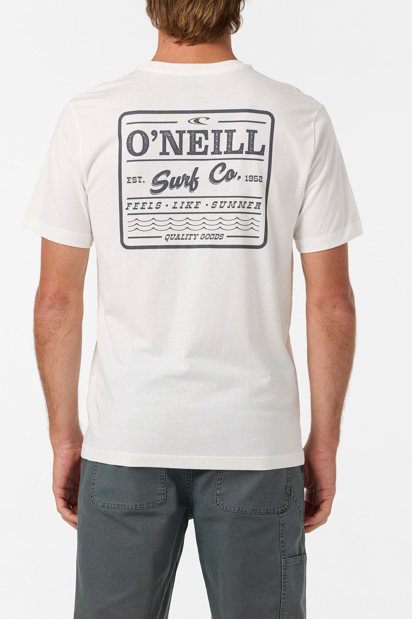 Quality Block Classic Tee - Tofu | O'Neill
