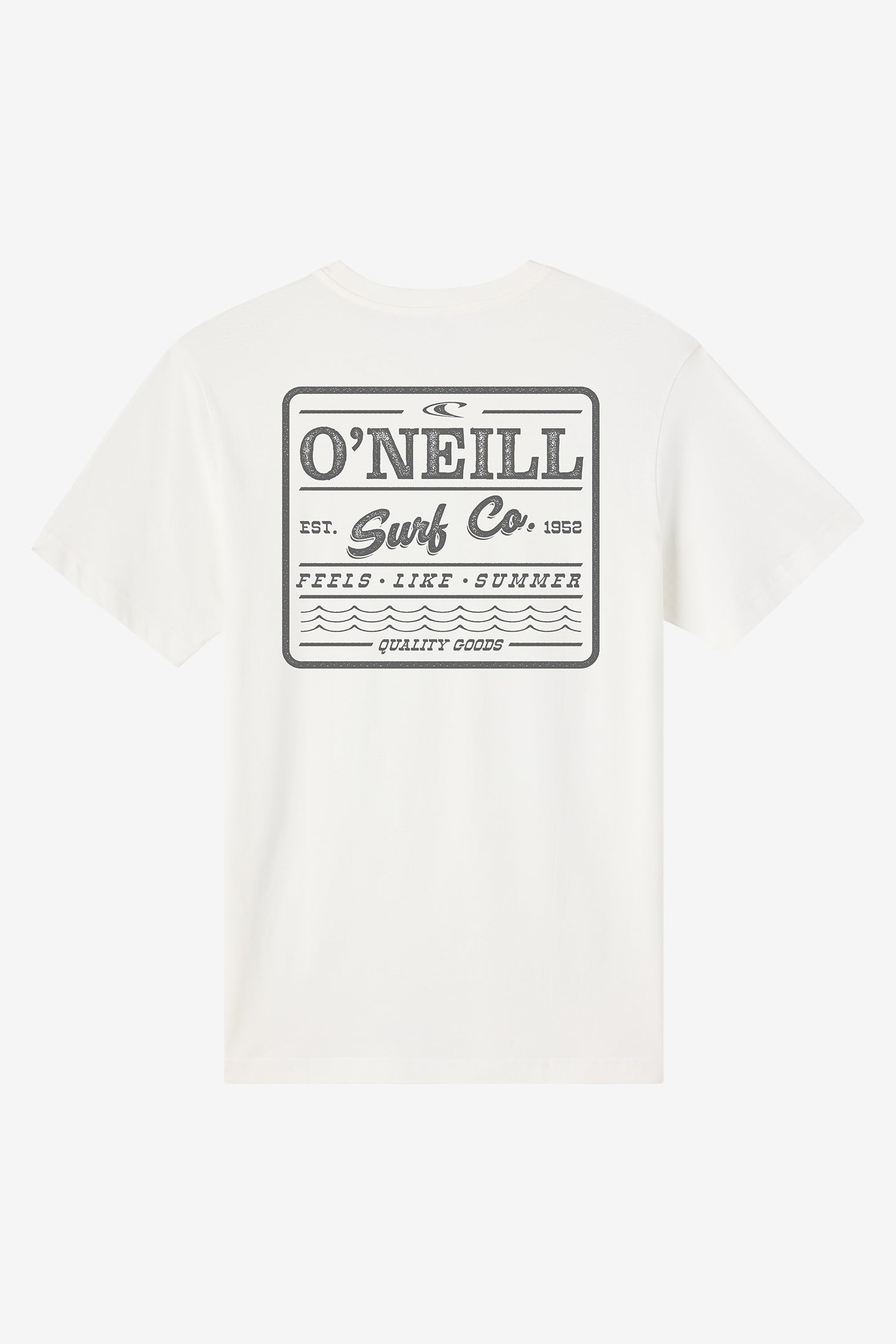 Quality Block Classic Tee - Tofu | O'Neill