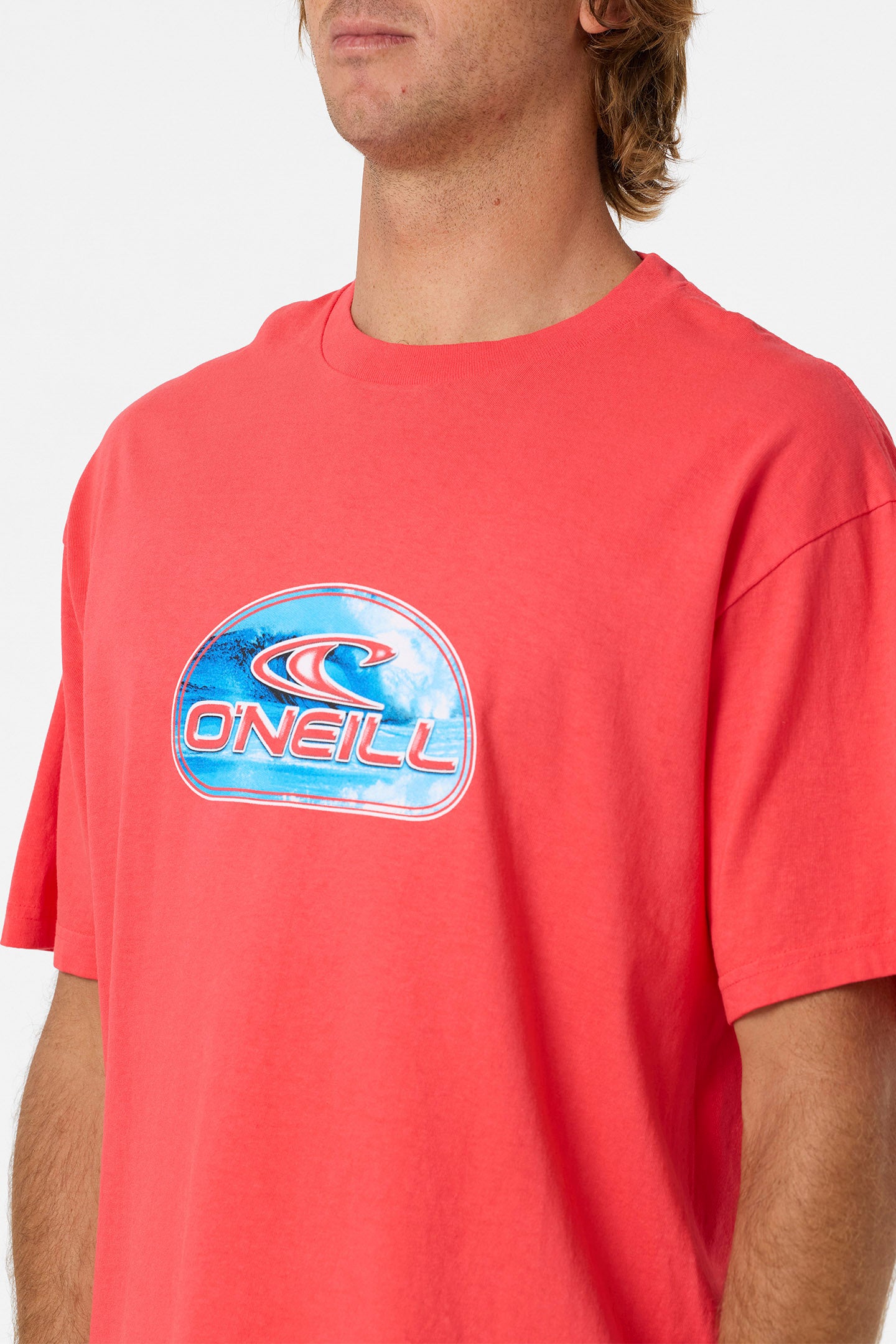 Reef Break Boxy Tee - Lava Red | O'Neill