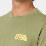Sun Stack Classic Tee - Oil Green | O'Neill