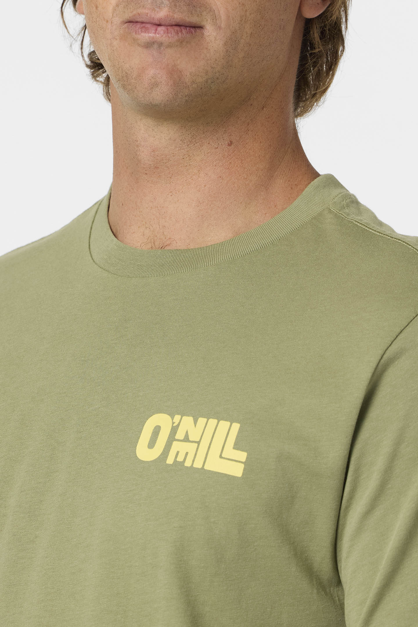 Sun Stack Classic Tee - Oil Green | O'Neill