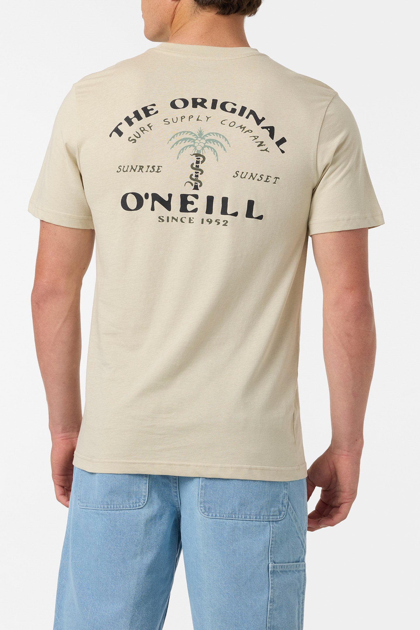 Surf Supply Classic Tee - Lt Khaki | O'Neill
