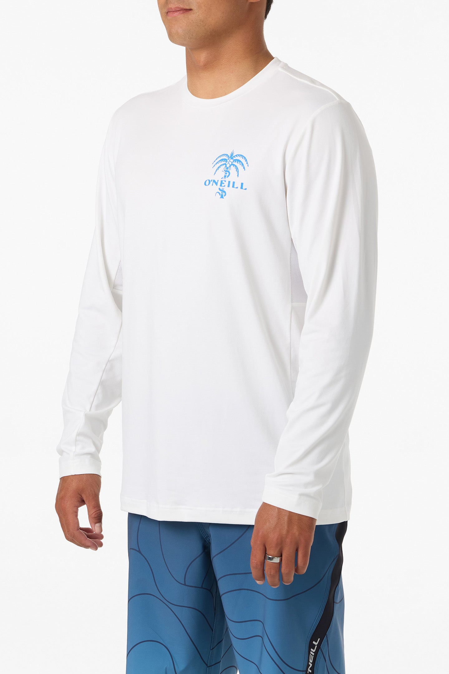 Surf Supply Upf Ls Tee Standard Fit Long Sleeve Tee - White | O'Neill