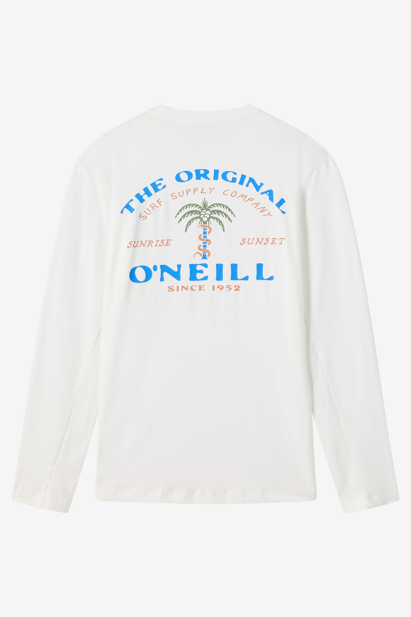 Surf Supply UPF Standard Fit Long Sleeve Tee - White | O'Neill