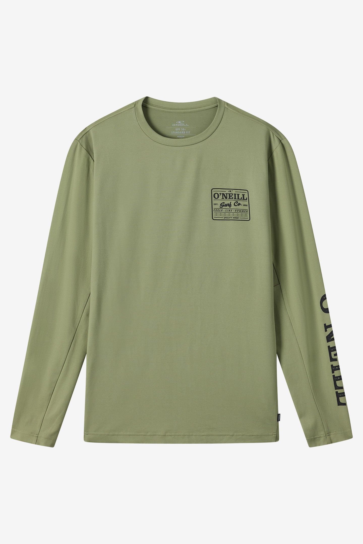 Block UPF Long Sleeve Tee - Oil Green | O'Neill