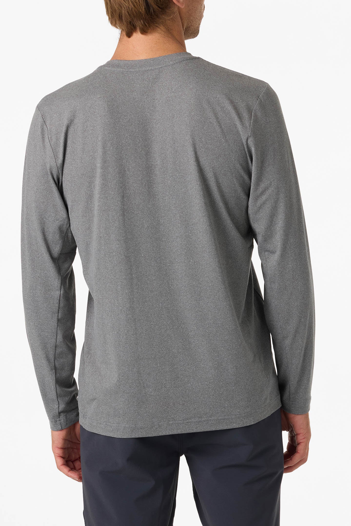 Solar Scenic Upf Ls Tee Long Sleeve Tee - Gargoyle Melange | O'Neill