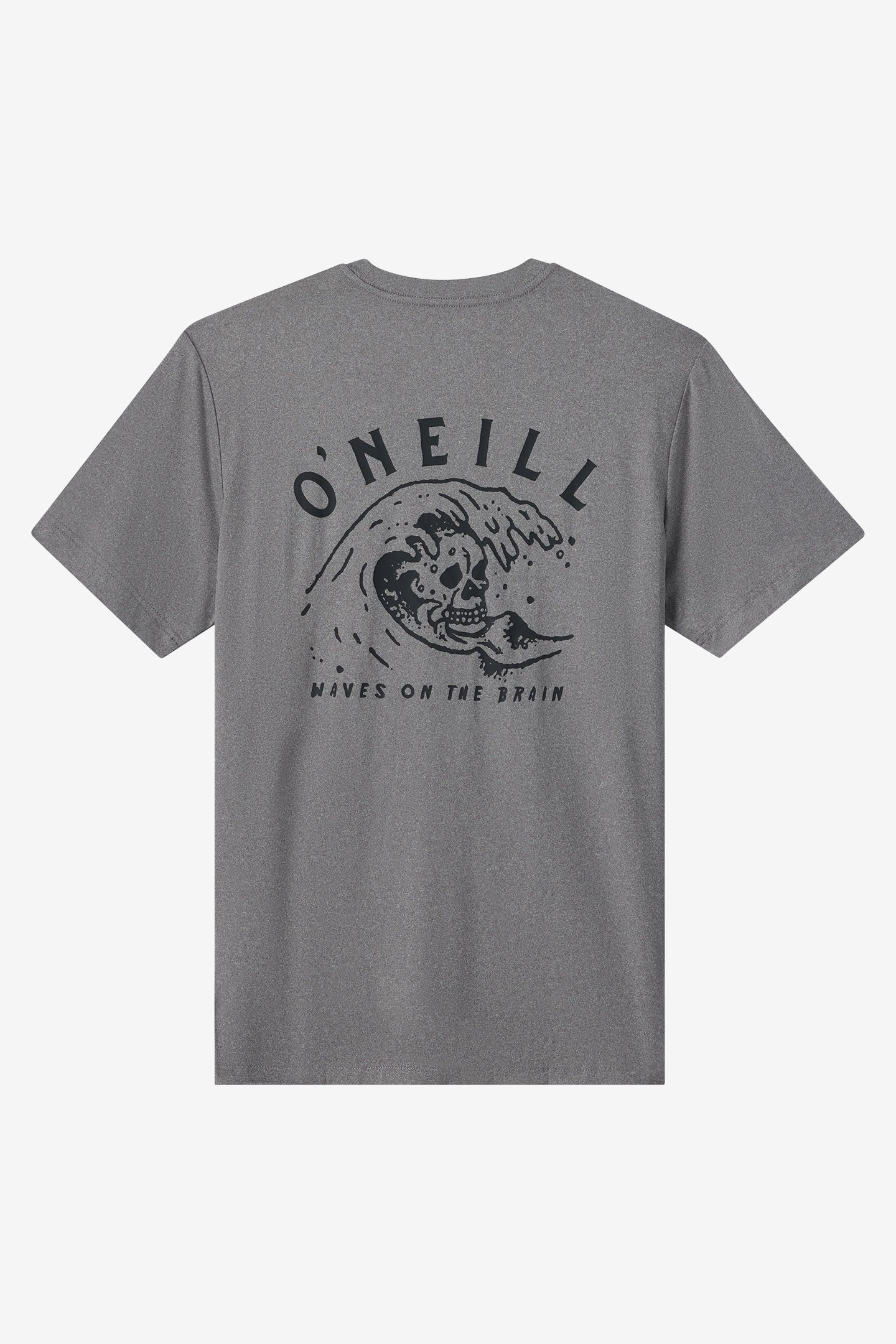 Wave Brain Upf Tee - Gargoyle Melange | O'Neill