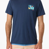 Coral UPF Standard Fit Tee - Navy | O'Neill