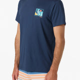 Coral UPF Standard Fit Tee - Navy | O'Neill