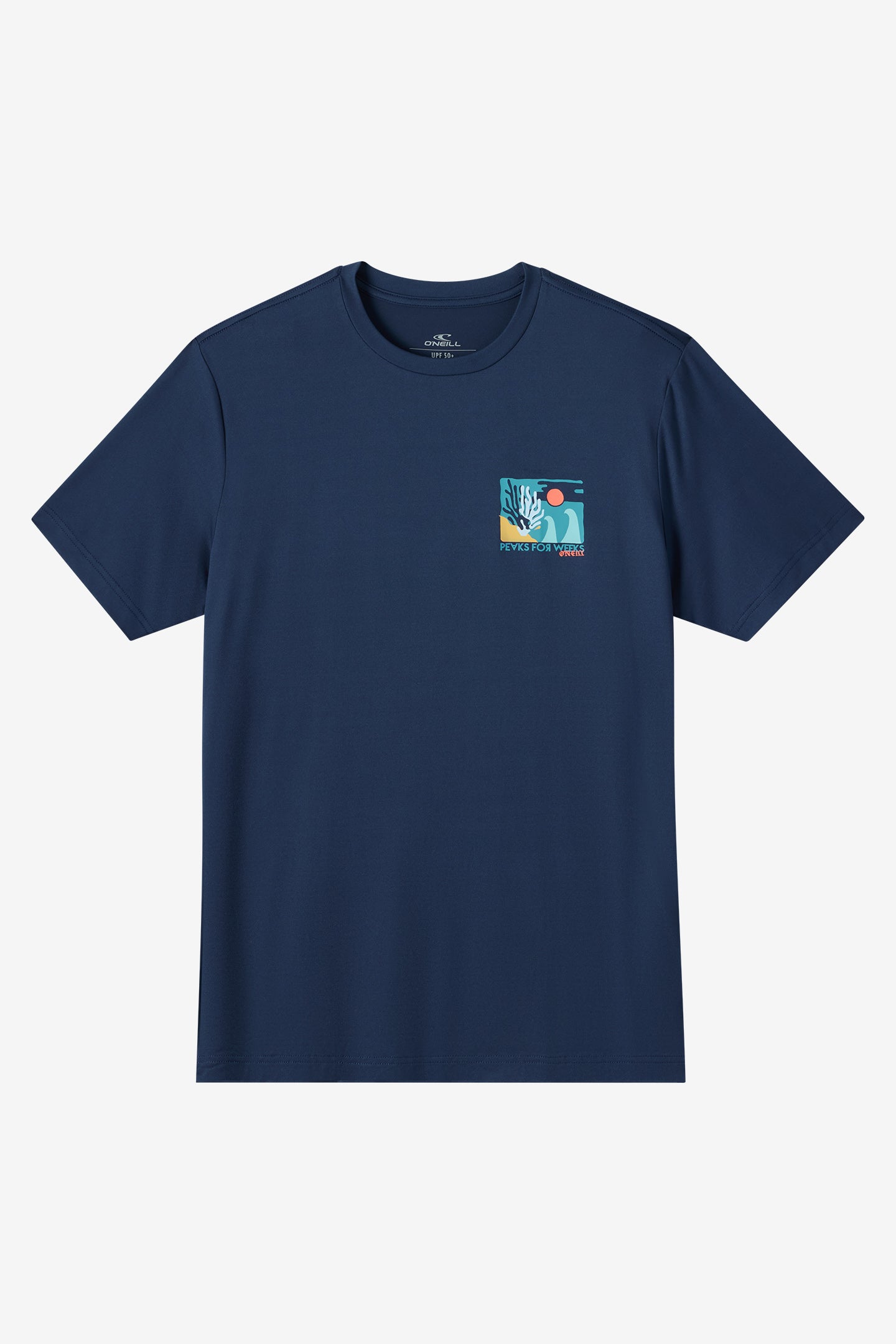 Coral UPF Standard Fit Tee - Navy | O'Neill