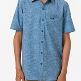 Boy's UPF Slub Standard Woven Shirt