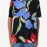 Boy's Relaxed Woven Camp Shirt